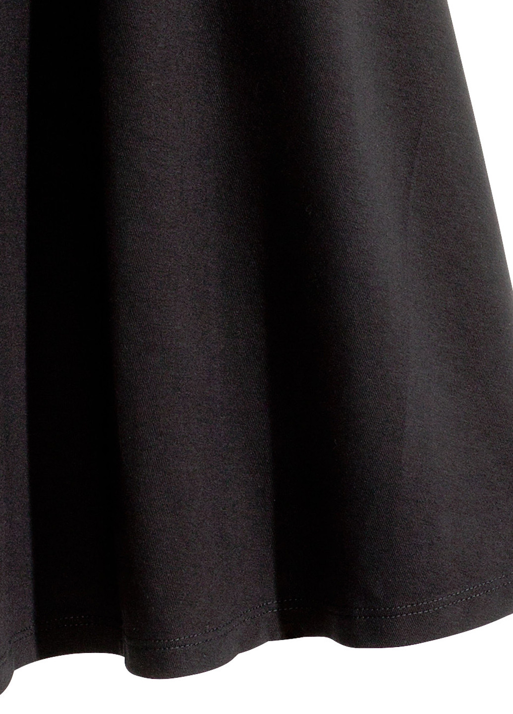 Чорна кежуал сукня з довгим рукавом H&M
