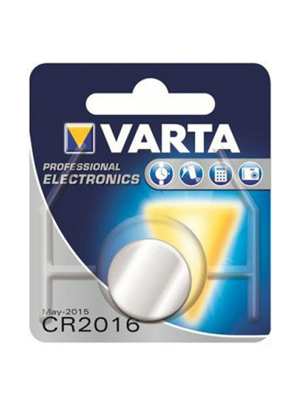 Батарейка Varta CR 2016 BLI 1 LITHIUM (06016101401) серебристые