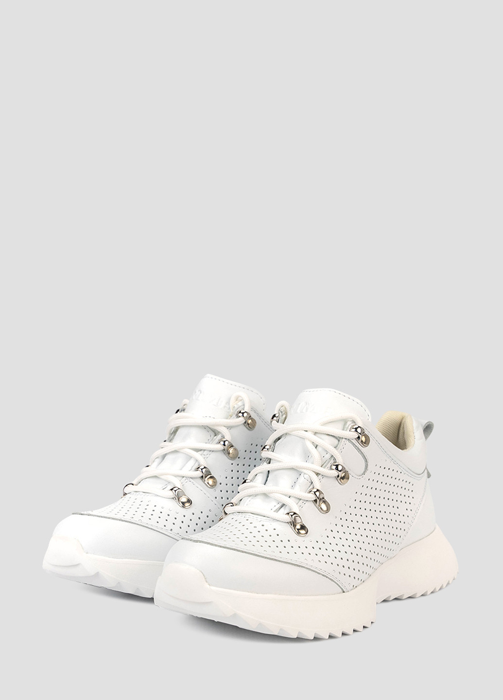 Білі осінні кросівки Prime Shoes