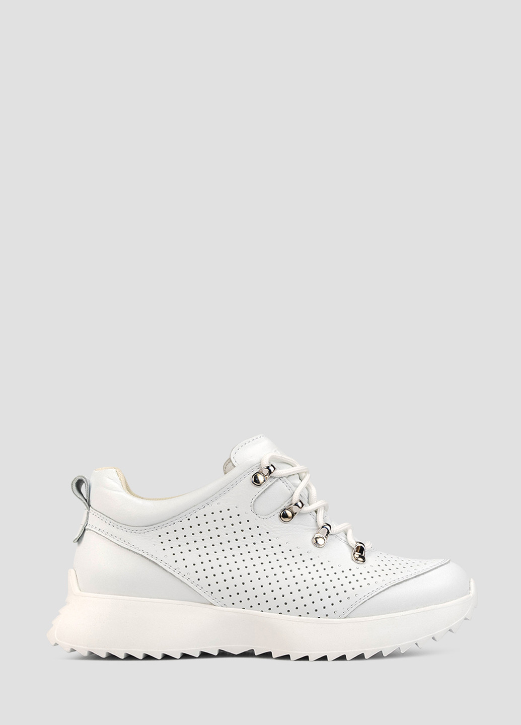 Белые демисезонные кроссовки Prime Shoes
