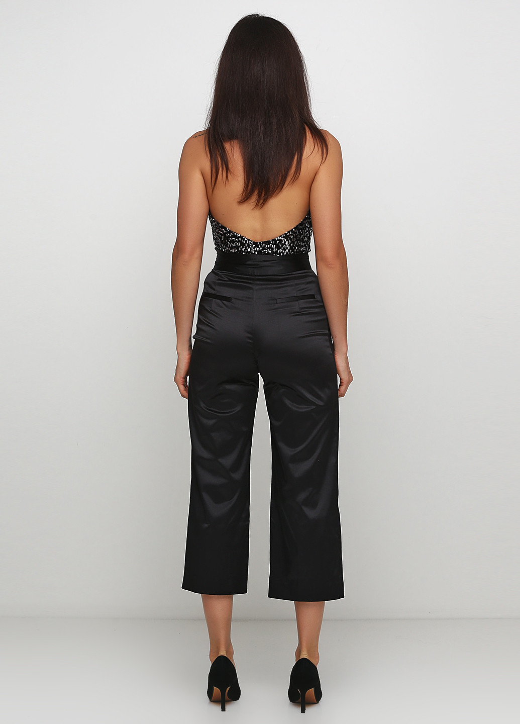 Черные кэжуал летние прямые, кюлоты брюки Guess by Marciano