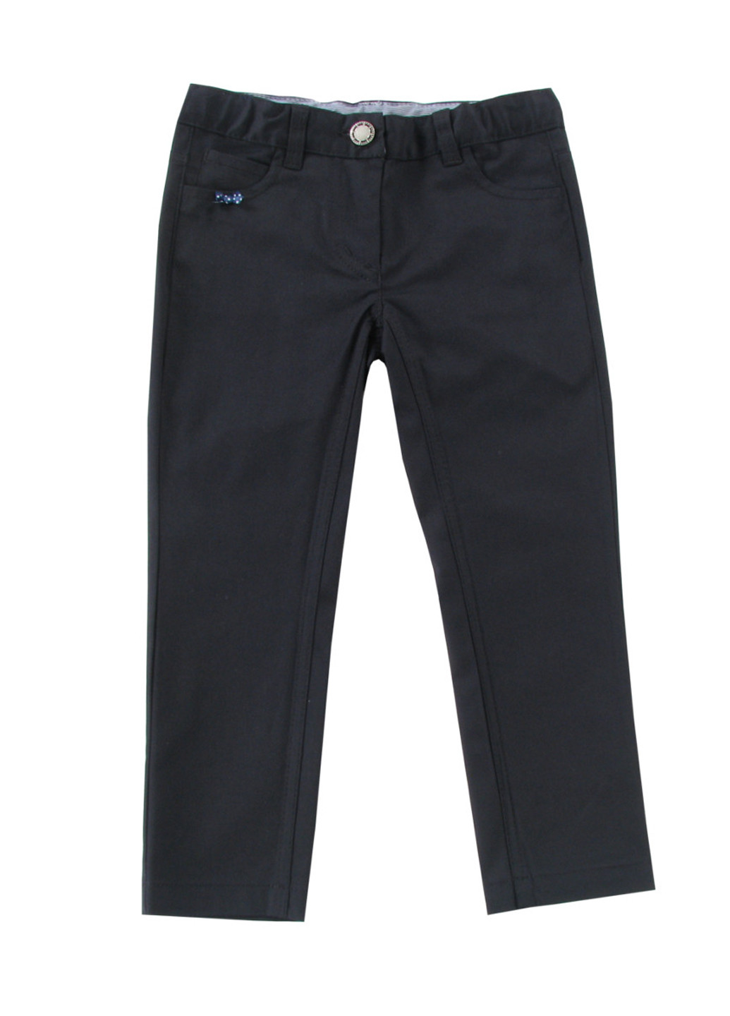 Черные кэжуал демисезонные со средней талией брюки Wojcik