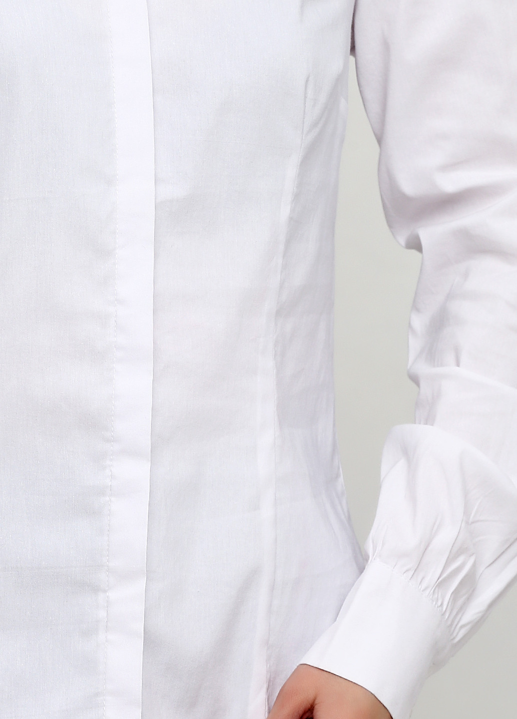 Белая кэжуал рубашка однотонная Vero Moda