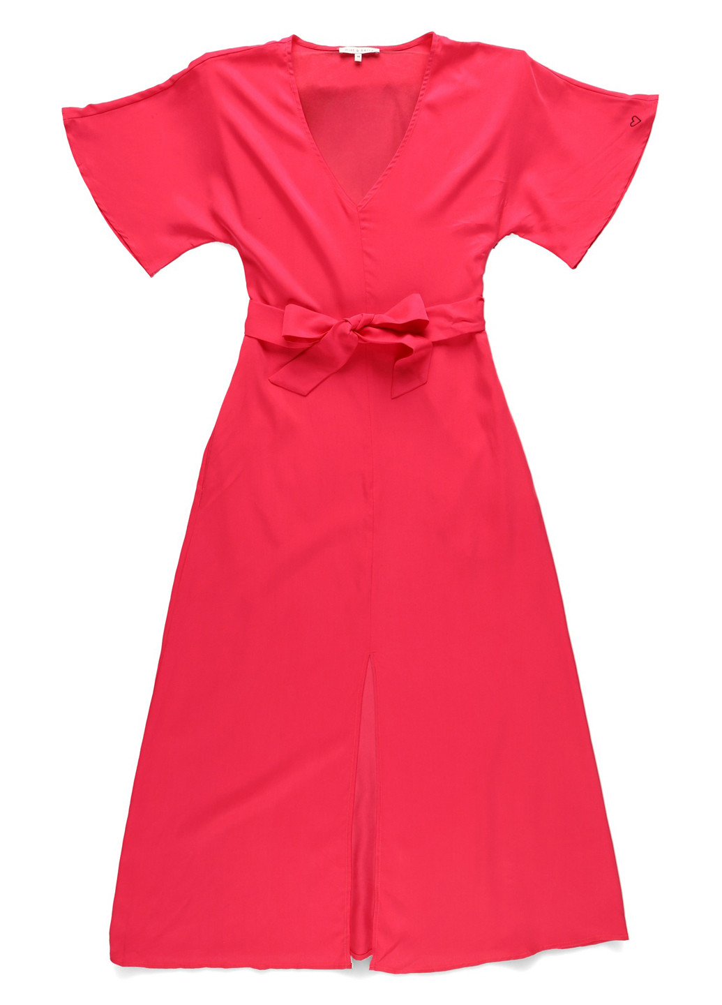 Розовое кэжуал платье а-силуэт MINT&BERRY однотонное