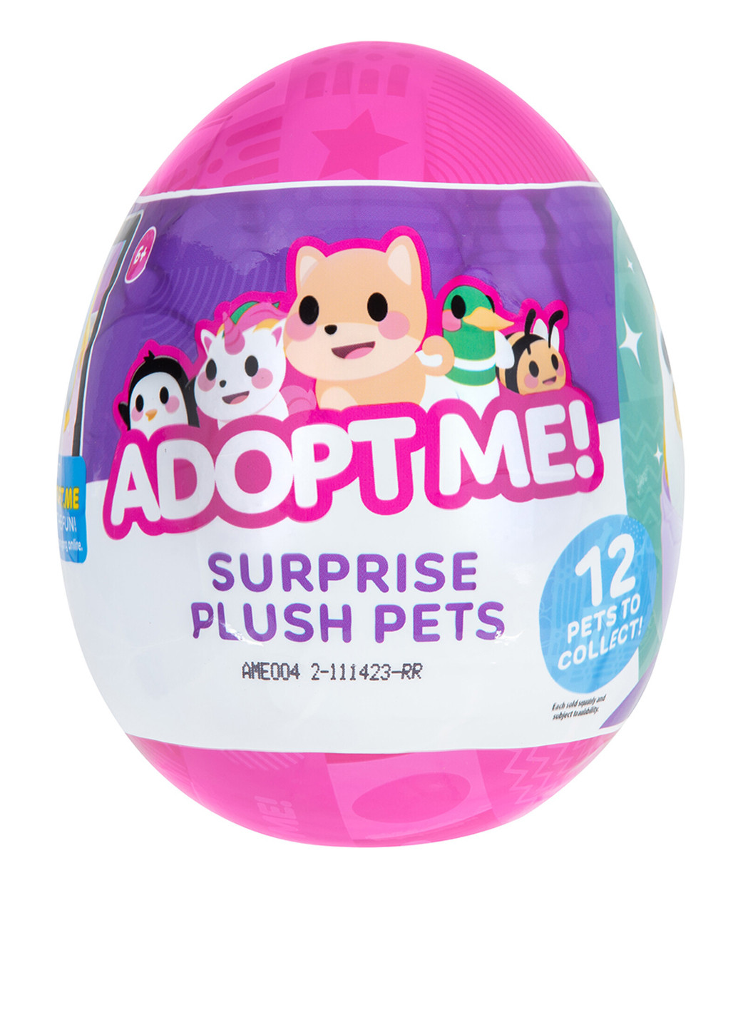 Мягкая игрушка-сюрприз в яйце Забавные зверюшки, 13 см Adopt Me! (292952108)