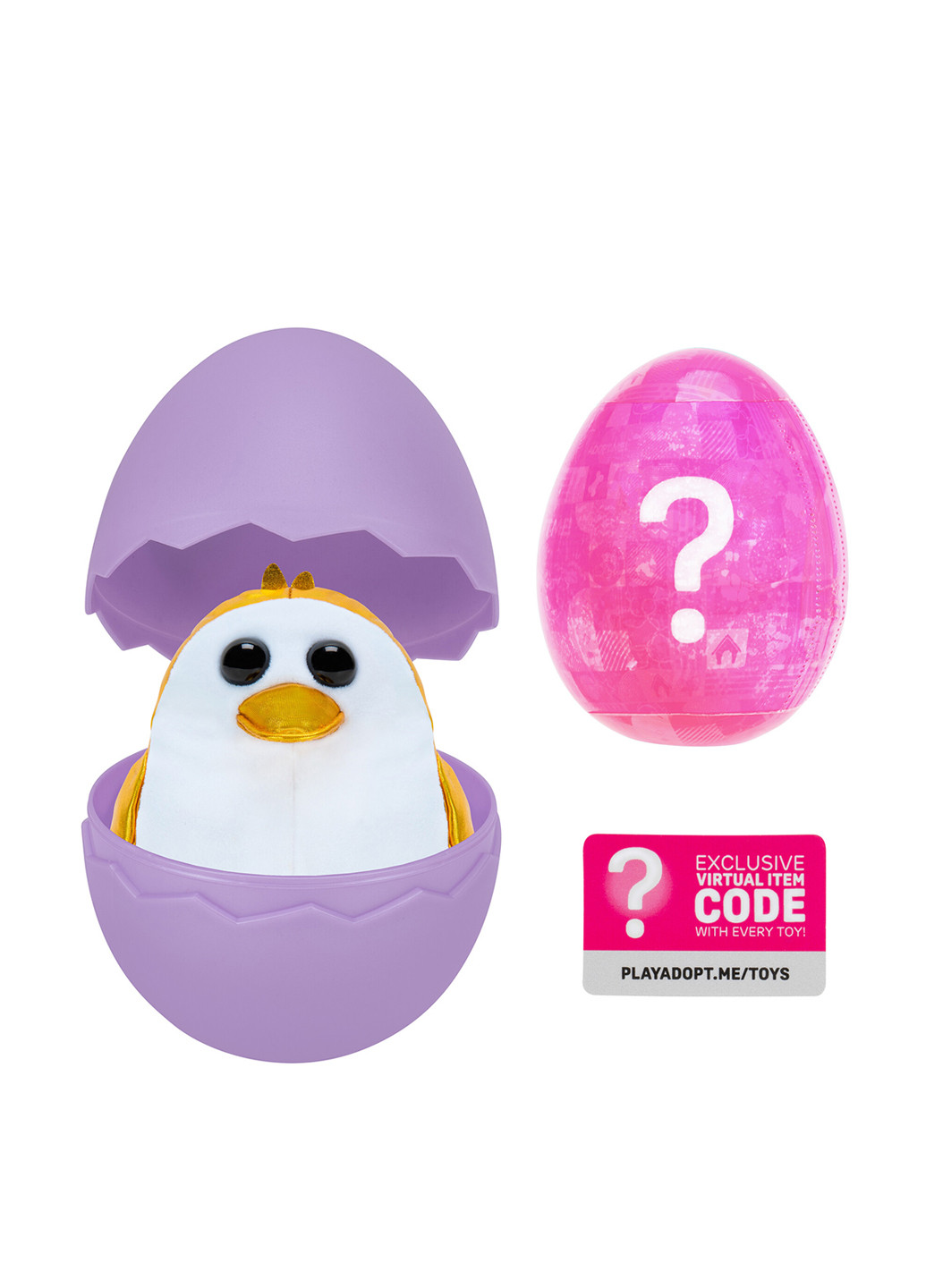 Мягкая игрушка-сюрприз в яйце Забавные зверюшки, 13 см Adopt Me! (292952108)