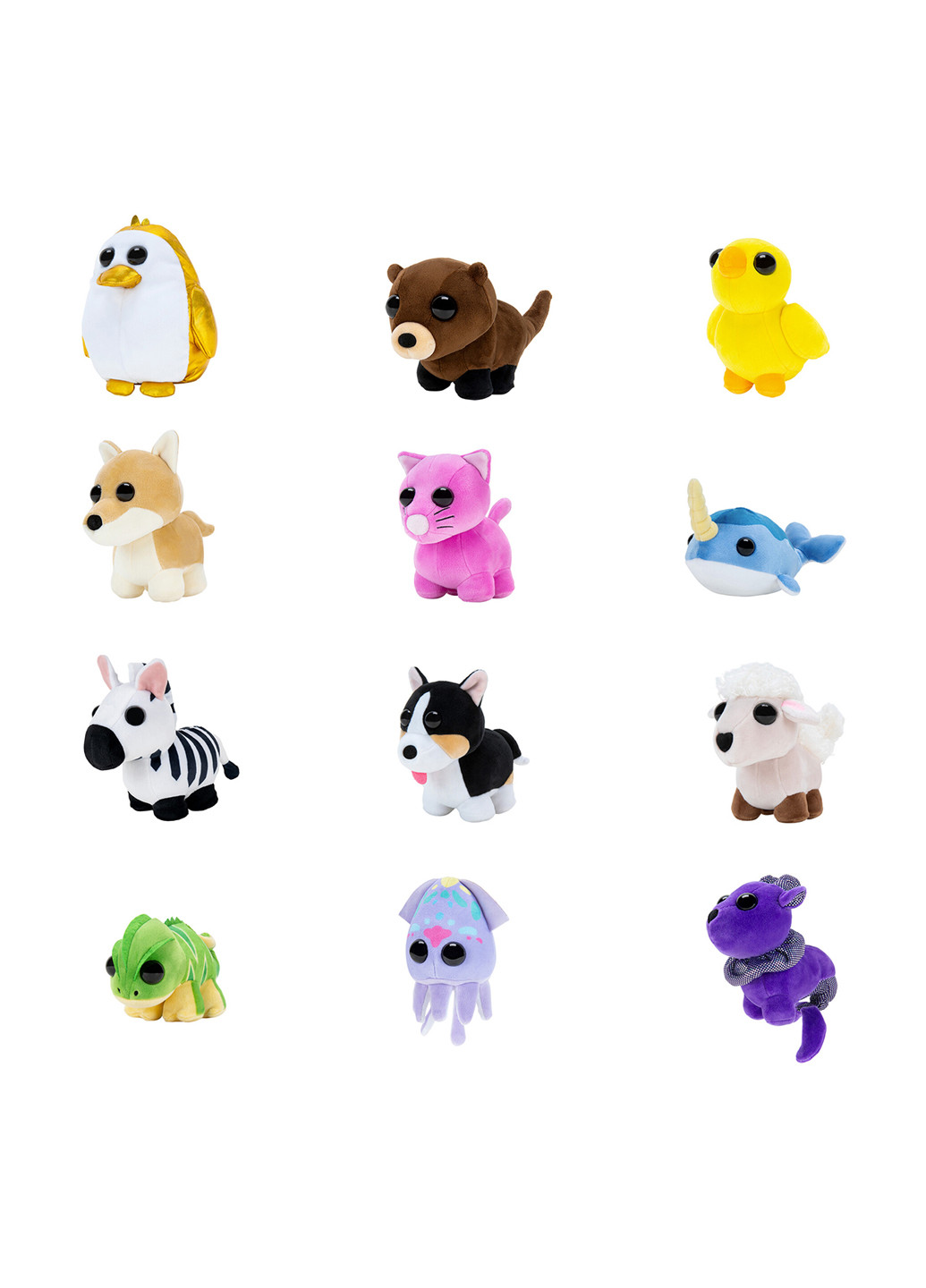 Мягкая игрушка-сюрприз в яйце Забавные зверюшки, 13 см Adopt Me! (292952108)