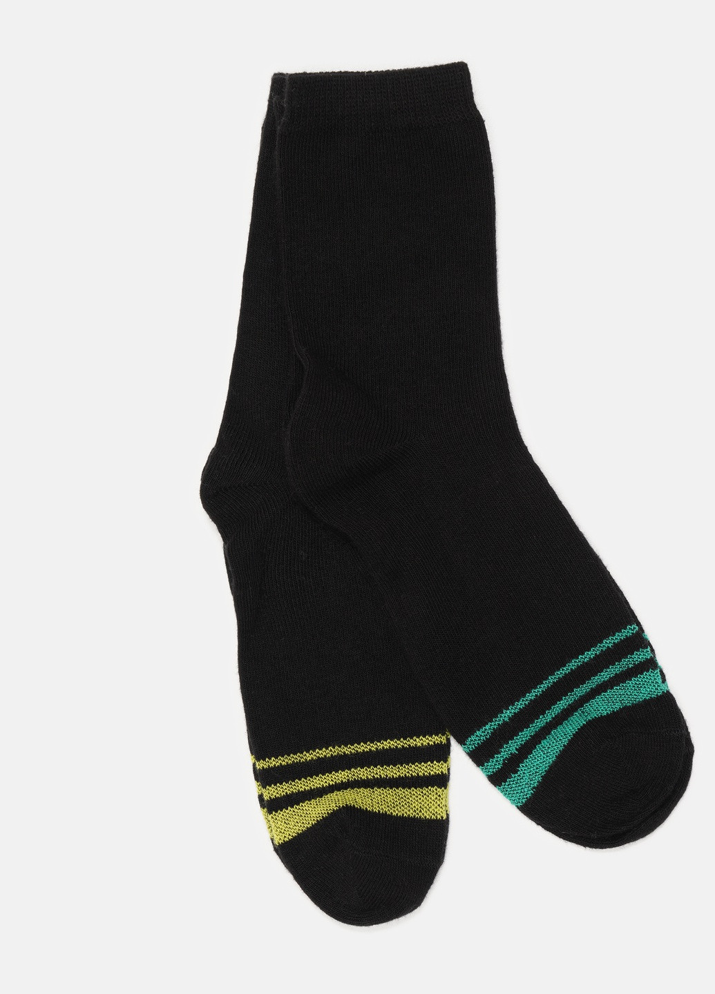 Шкарпетки (2 пари) C&A смужки чорні повсякденні