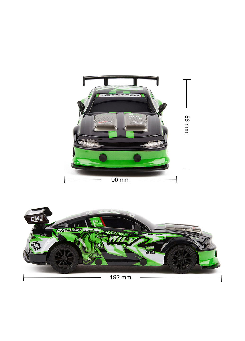 Автомобиль ROAD REBELS на радиоуправлении KS Drive (267897303)