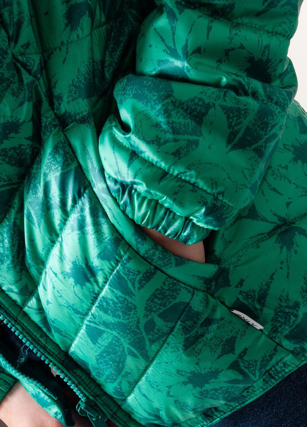 Зеленая демисезонная куртка Only