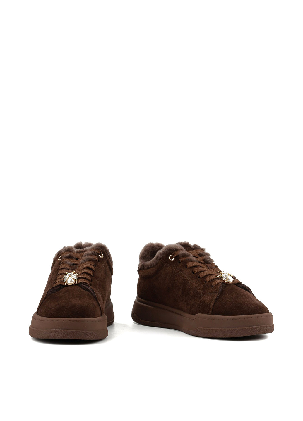 Коричневі кеди Le'BERDES