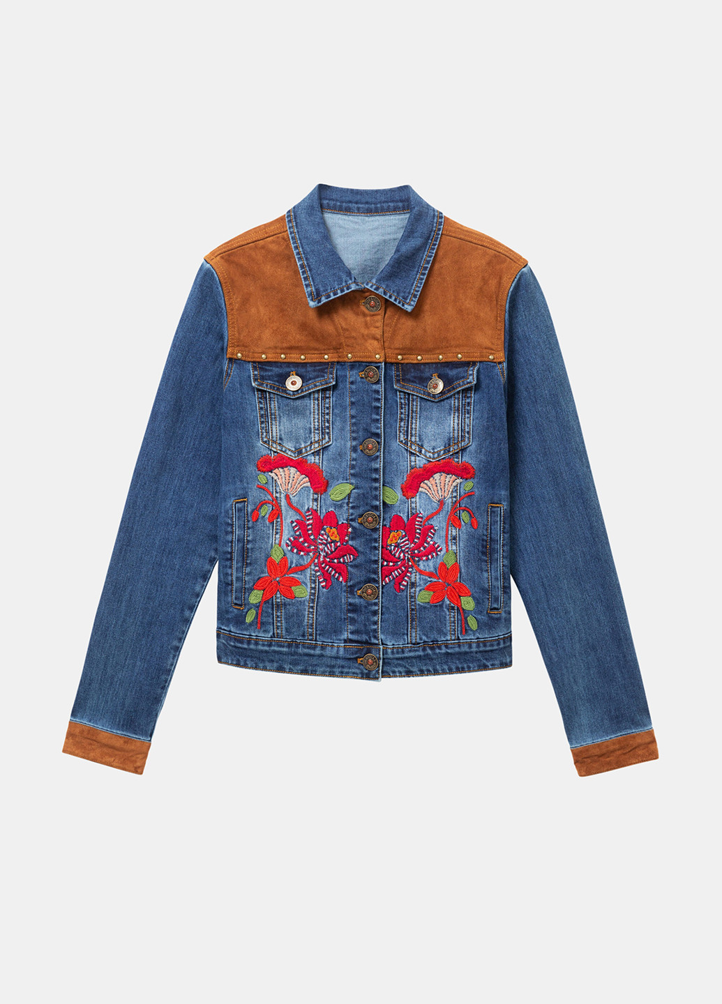 Синя демісезонна куртка Desigual