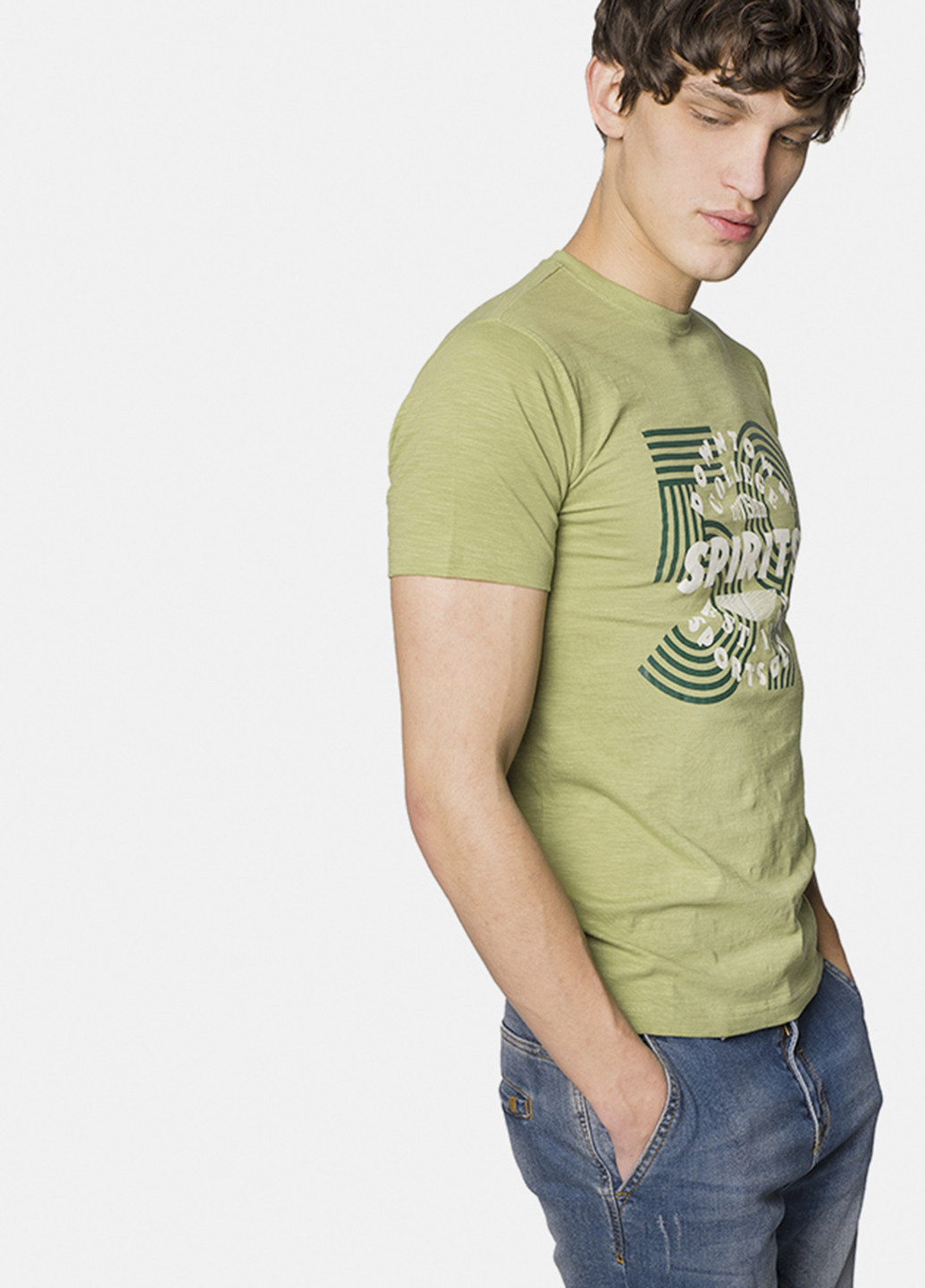 Зелена літня футболка MR 520