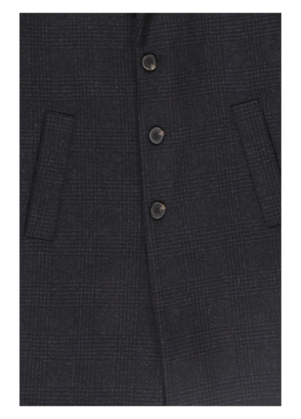 Чорне демісезонне Пальто однобортне Jack & Jones