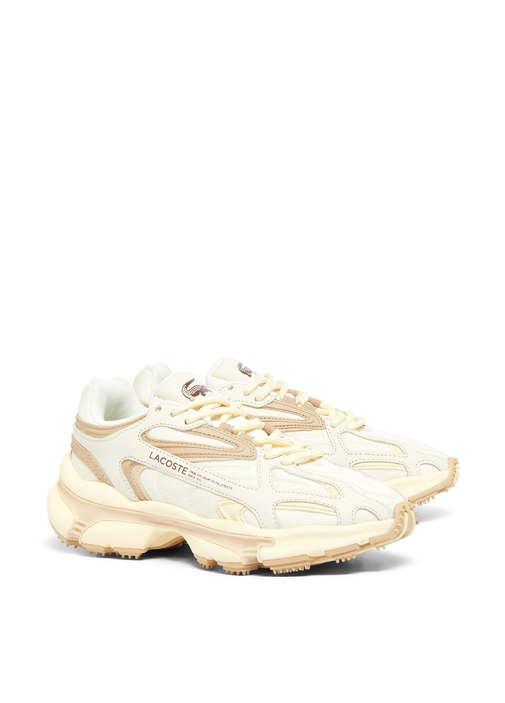 Кросівки Lacoste L003 2K24 світло-бежеві демісезони (348139059)