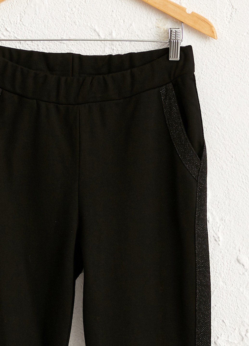 Черные кэжуал демисезонные джоггеры брюки LC Waikiki