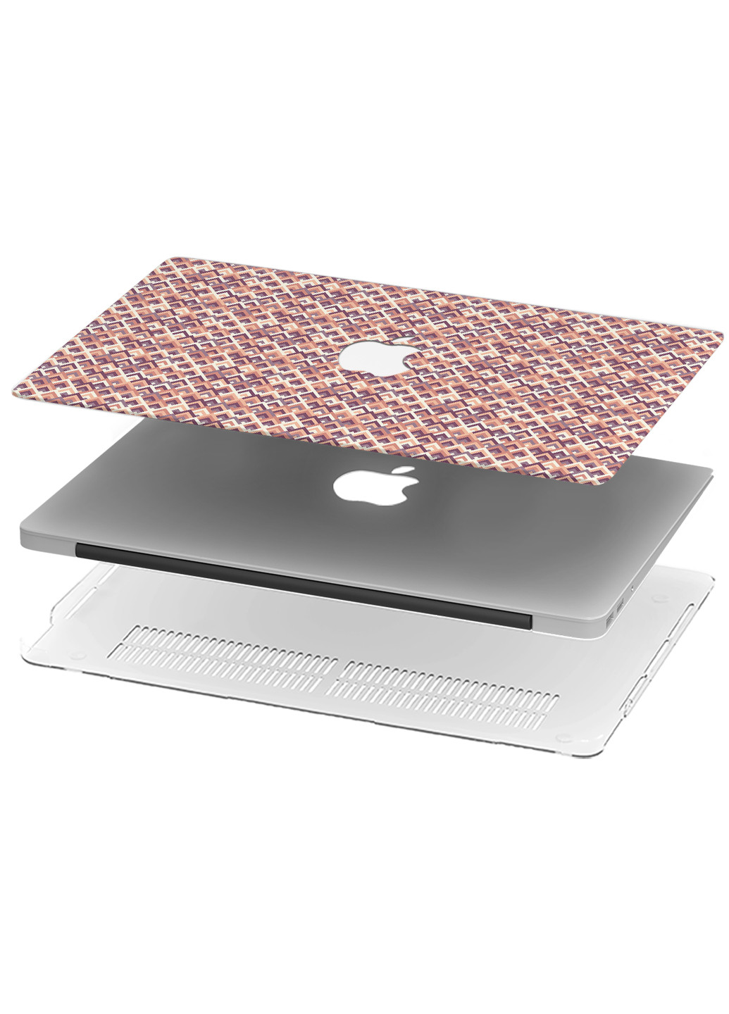 Чехол пластиковый для Apple MacBook Air 13 A1466 / A1369 Абстракция (Abstraction) (6351-1838) MobiPrint (218539143)