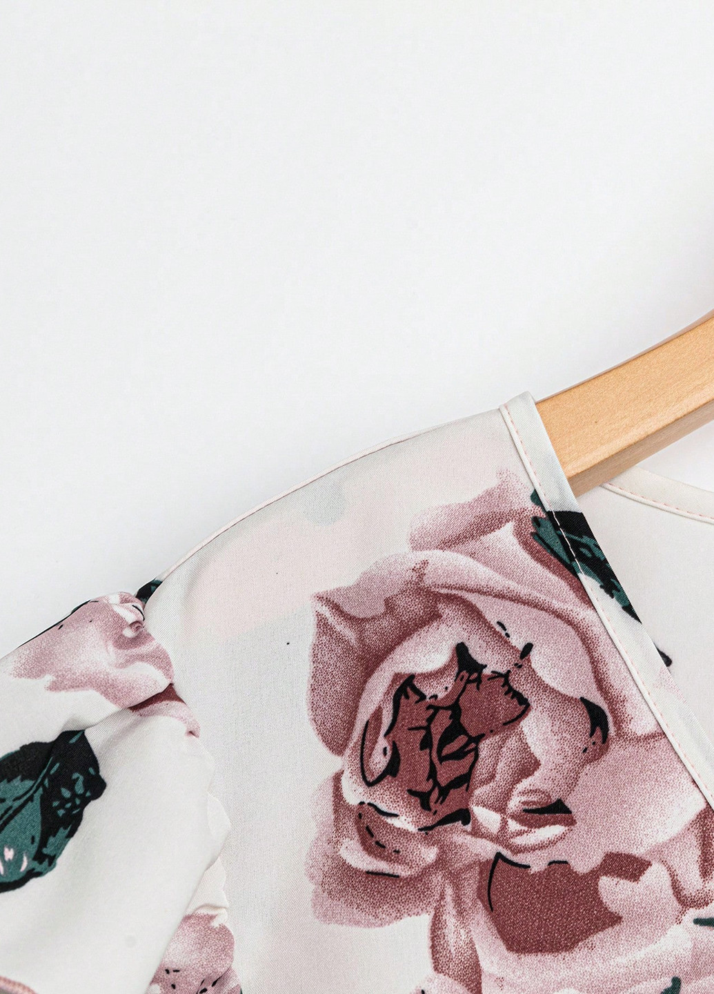 Бузковий літній комплект (блуза, штани) SHEIN