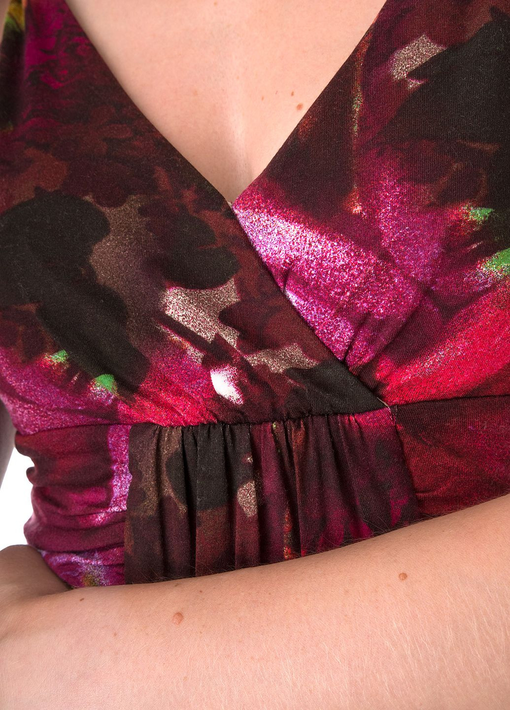 Комбинированное кэжуал платье Apanage с абстрактным узором