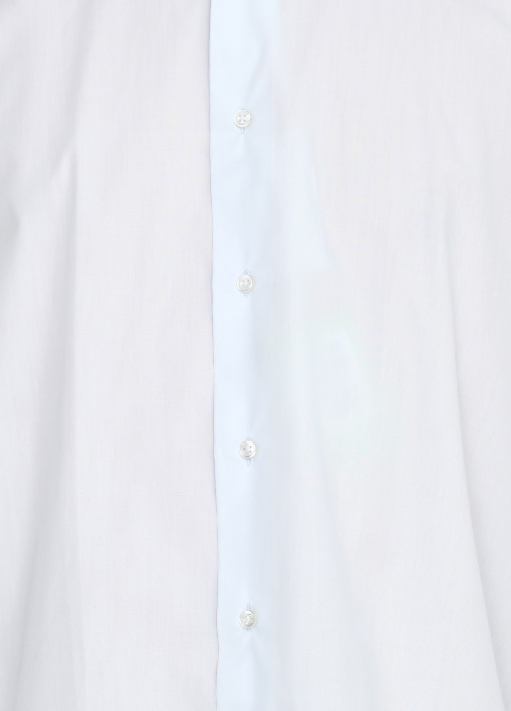 Светло-голубой кэжуал рубашка однотонная Romano Botta