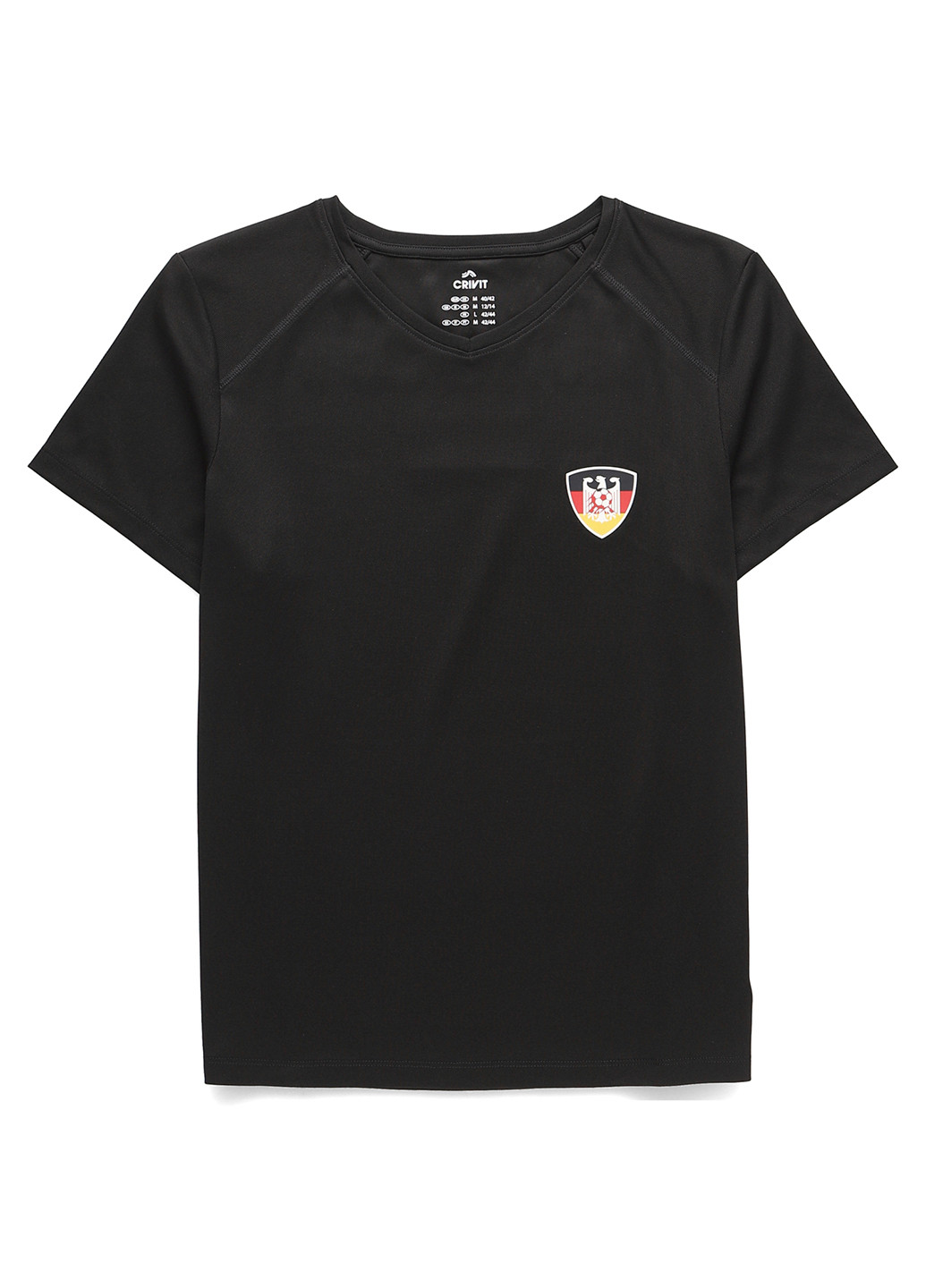 Чорна футболка Crivit