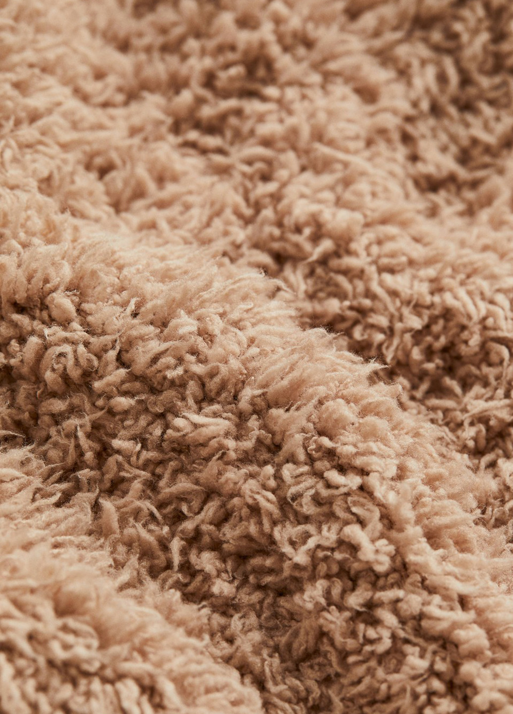 Темно-бежевый зимний свитер H&M