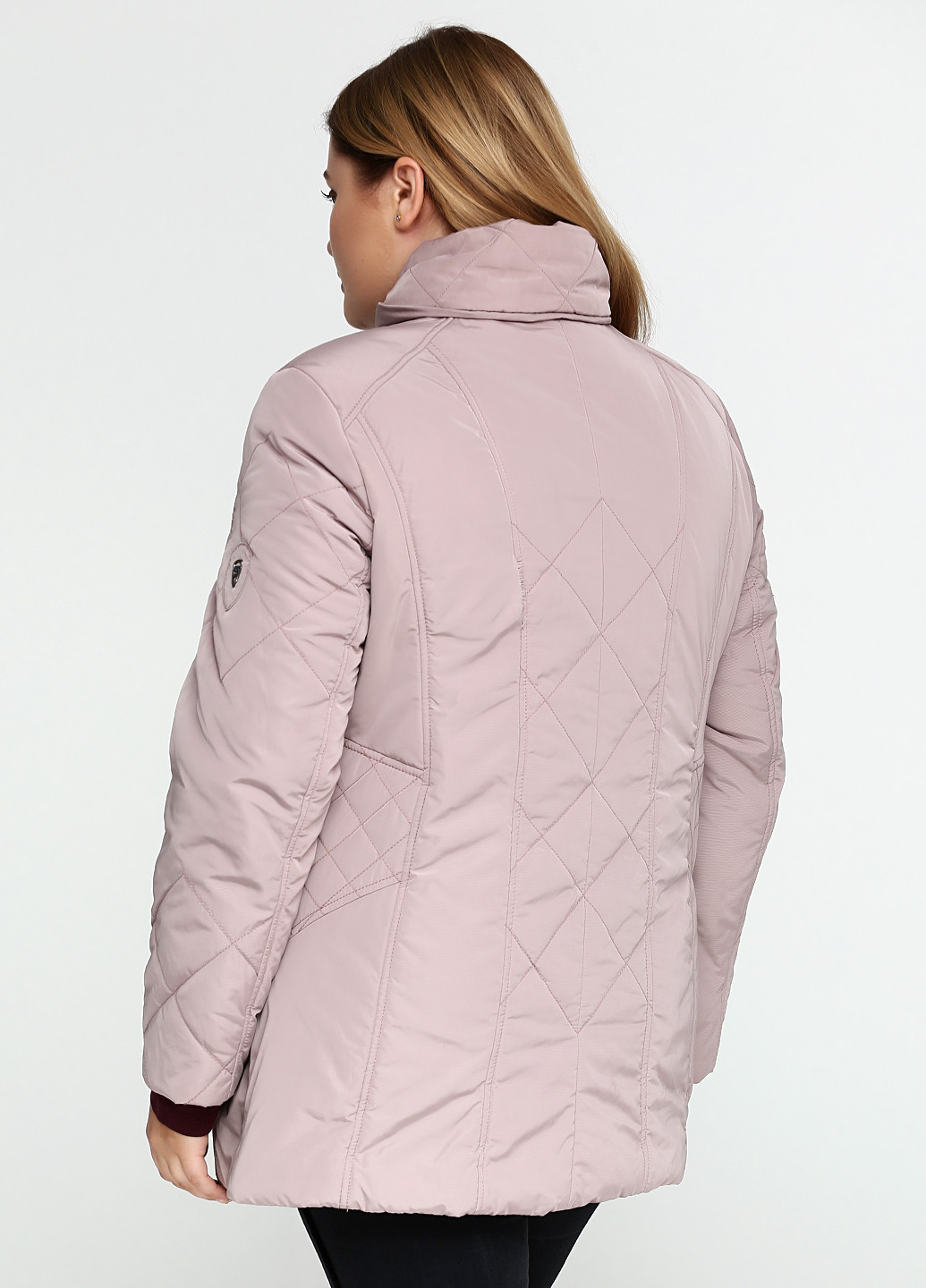 Бледно-розовая демисезонная куртка Barbara Lebek