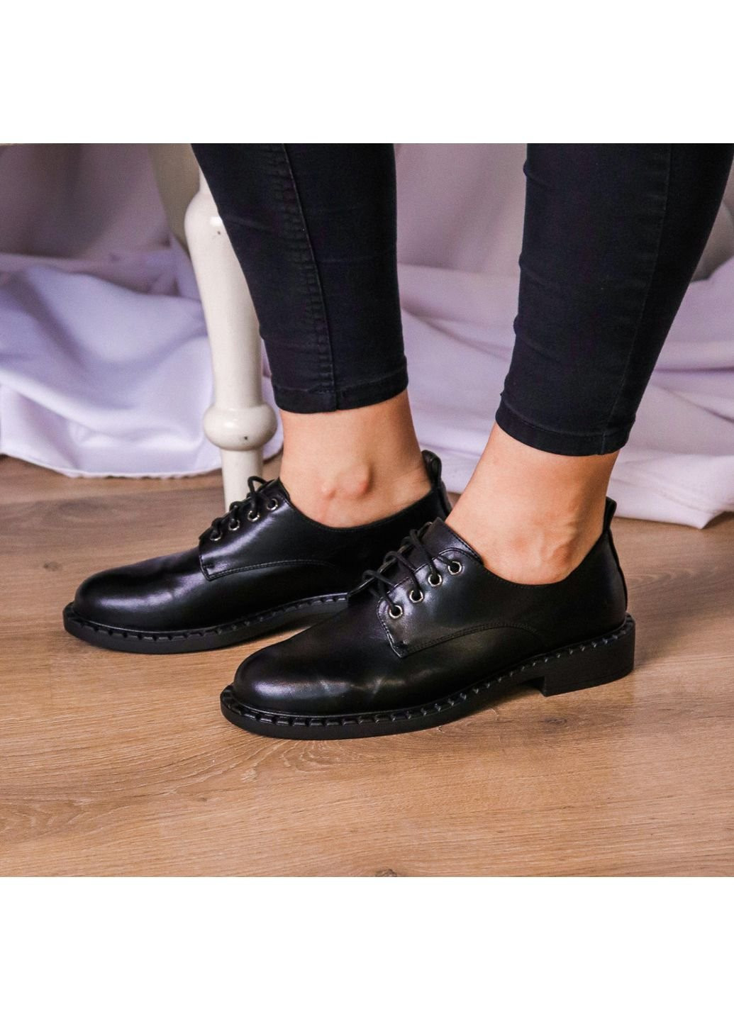 Туфли женские Ulem 3180 40 25,5 см Черный Fashion