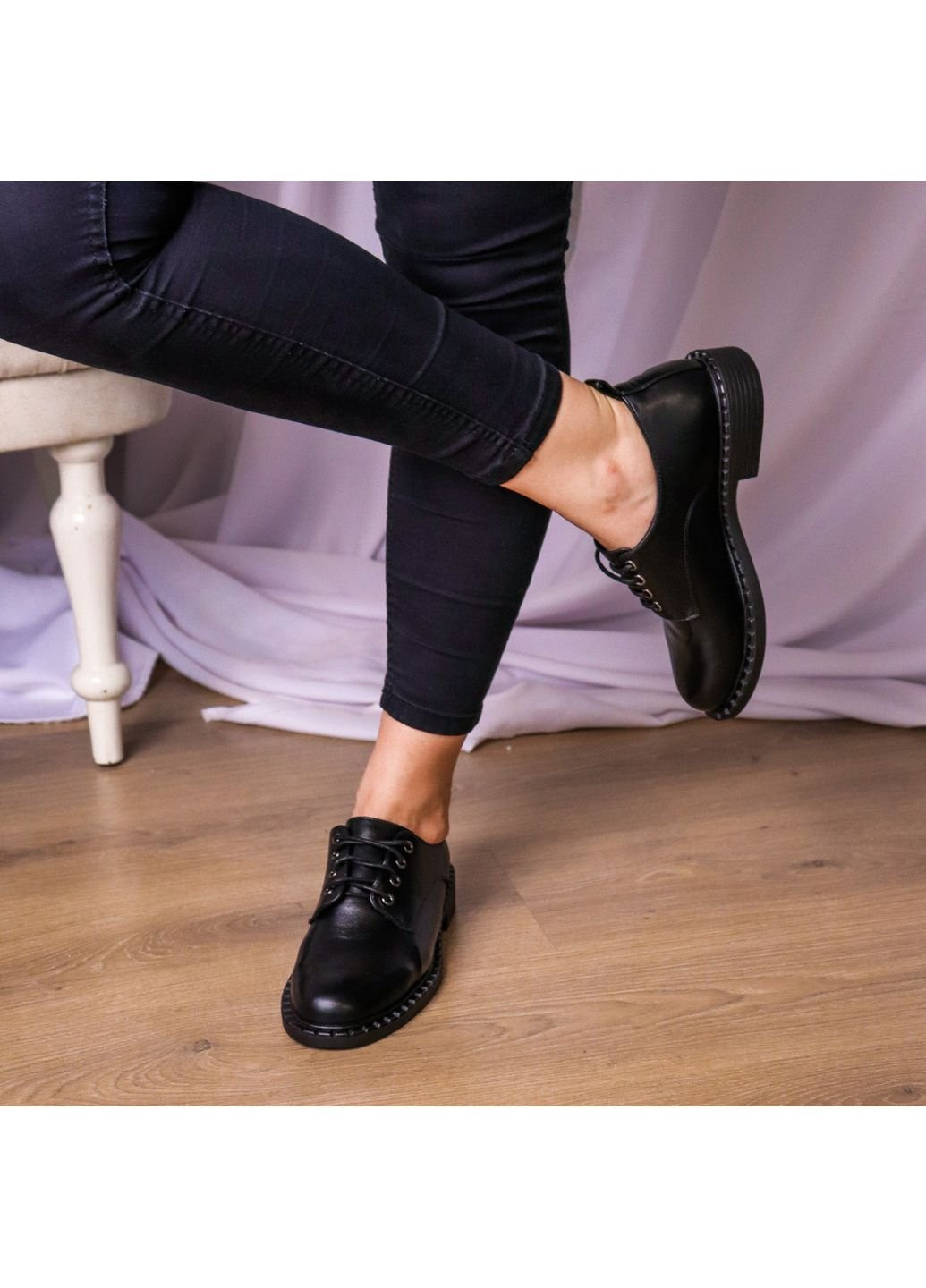 Туфлі жіночі Ulem 3180 40 25,5 см Чорний Fashion (253195700)