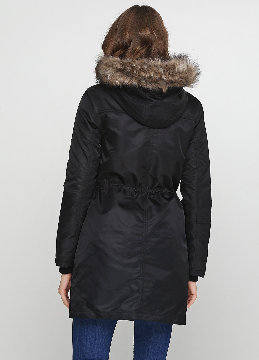 Черная зимняя куртка Oasis