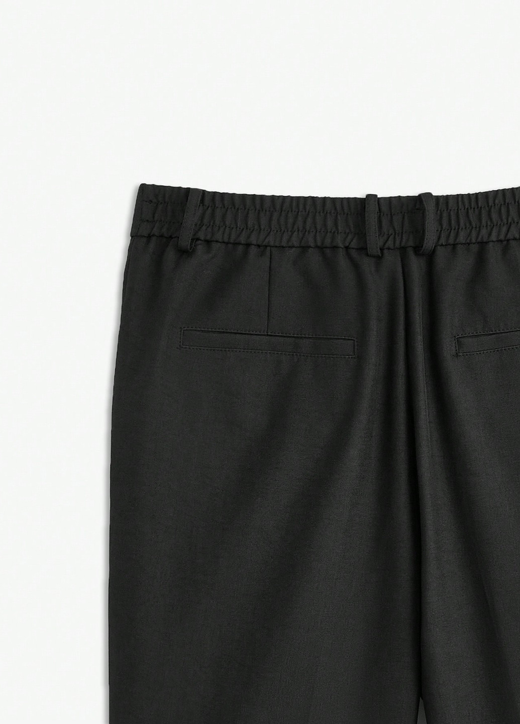 Черные кэжуал, классические демисезонные брюки SHEIN