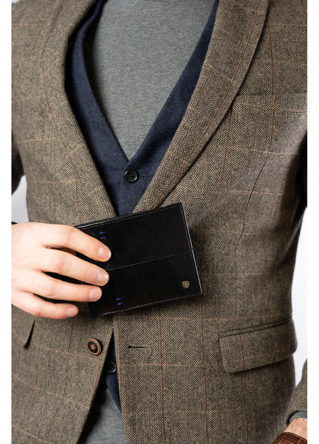 Кошелек мужской кожаный N993-RVTS Rovicky (254314621)