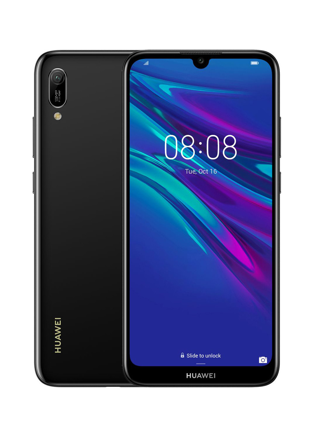 Смартфон Y6 2019 2 / 32GB Midnight Black (MRD-Lх1) Huawei y6 2019 2/32gb midnight black (mrd-lх1) (130359123)