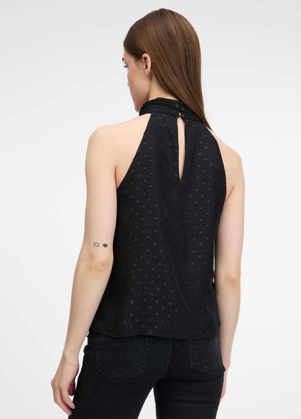 Чёрная блуза Orsay