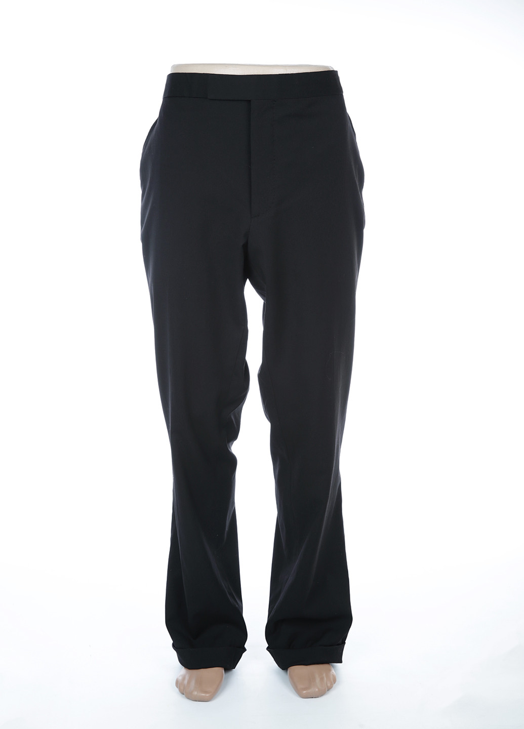 Черные кэжуал демисезонные прямые брюки Ralph Lauren