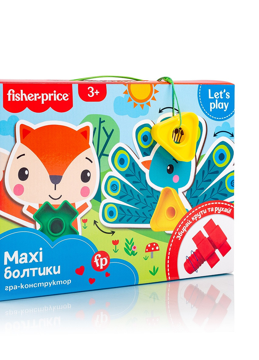 Игра-конструктор "Fisher-Price. Maxi-болтики" VT2905-23 (укр) Vladi toys (255374398)