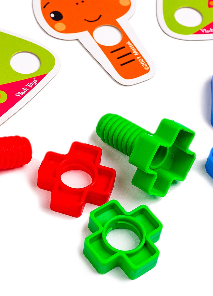 Гра-конструктор "Fisher-Price. Maxi-болтики" VT2905-23 (укр) Vladi toys (255374398)