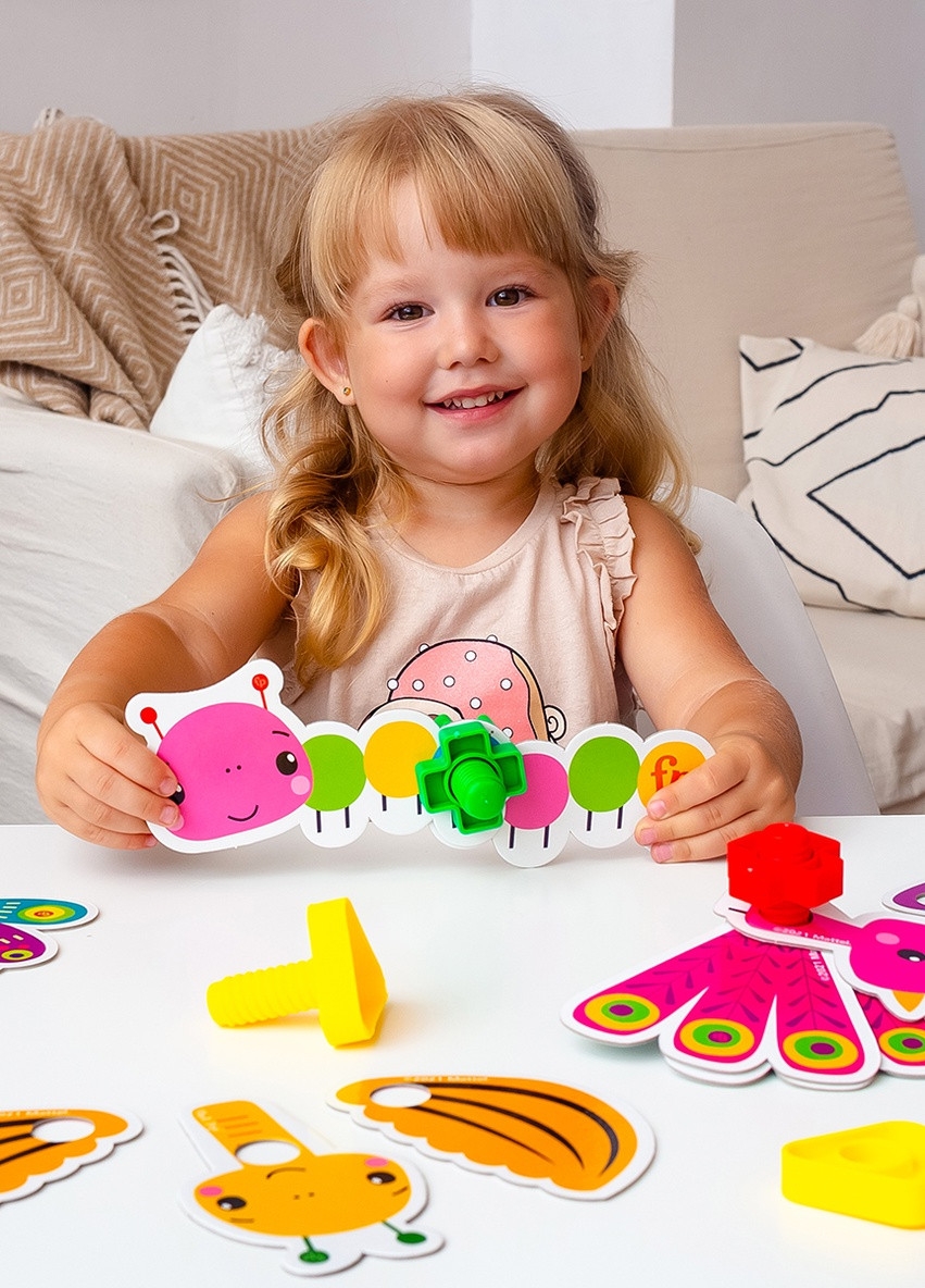 Гра-конструктор "Fisher-Price. Maxi-болтики" VT2905-23 (укр) Vladi toys (255374398)