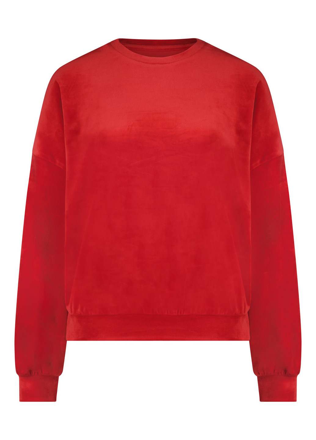 Красный свитшот Hunkemoller однотонный без декора (322185977)