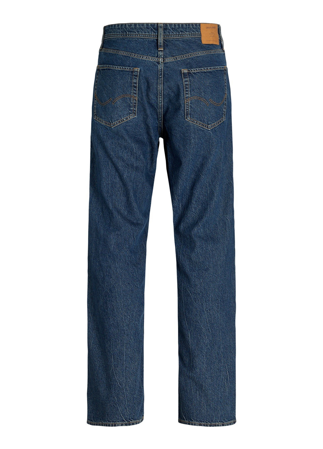 Синие демисезонные слим джинсы Jack & Jones