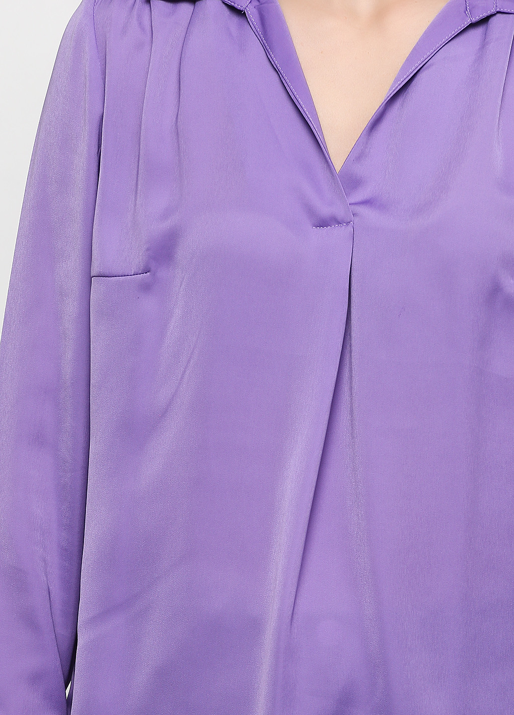 Фиолетовая демисезонная блуза BRANDTEX COPENHAGEN