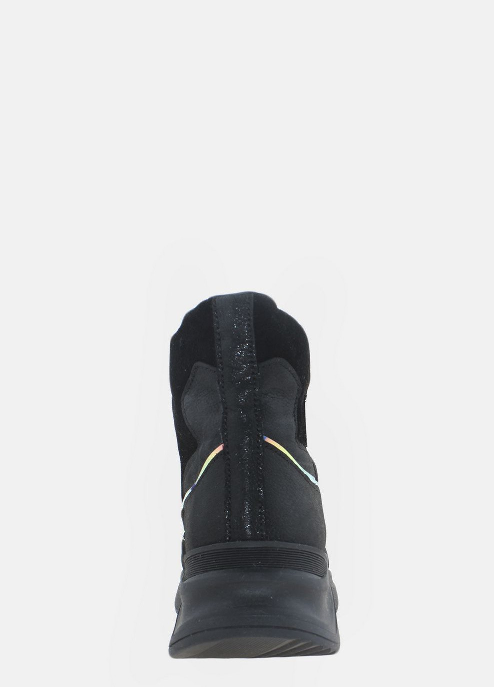 Зимние ботинки rv88556 черный Vitex из натуральной замши