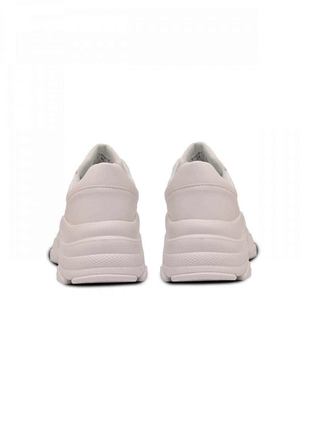 Белые демисезонные кроссовки женские 80613 No Brand