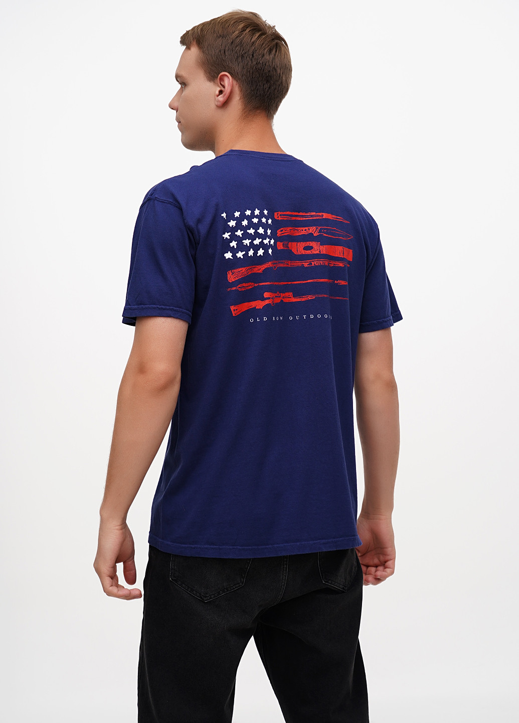 Темно-синяя футболка Comfort Colors