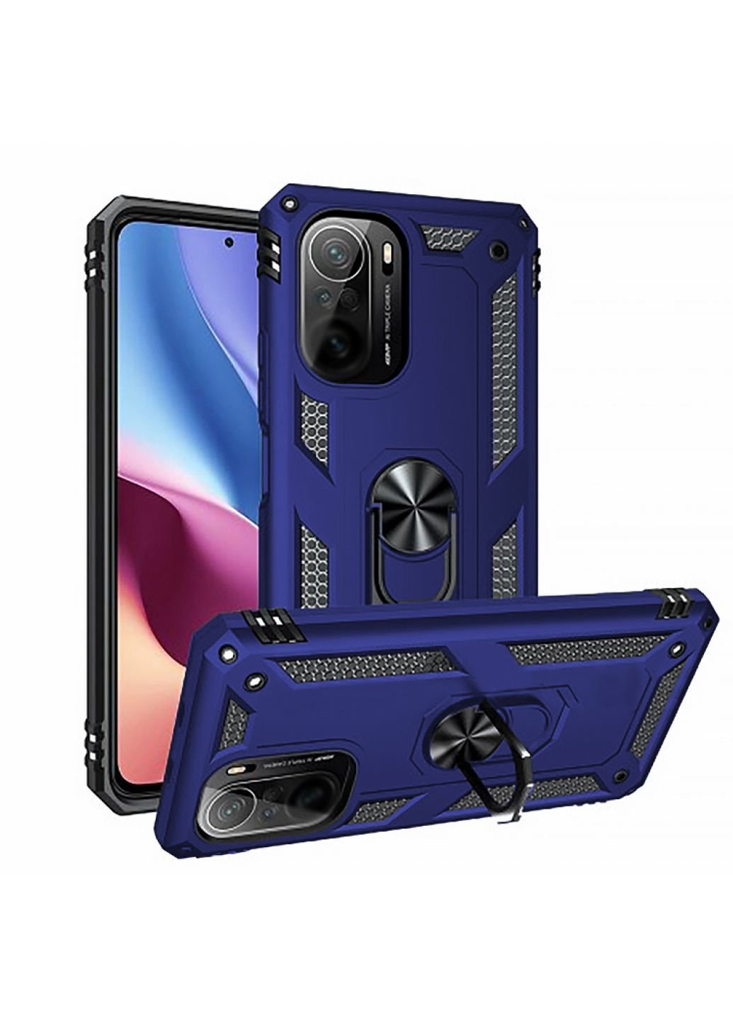 Чехол для мобильного телефона Military Xiaomi Redmi Note 10 Pro Blue (706132) BeCover (252571583)