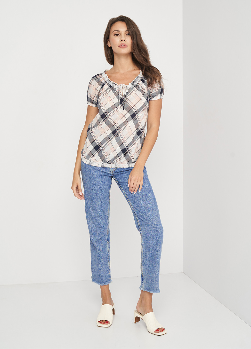 Комбинированная блуза Tom Tailor