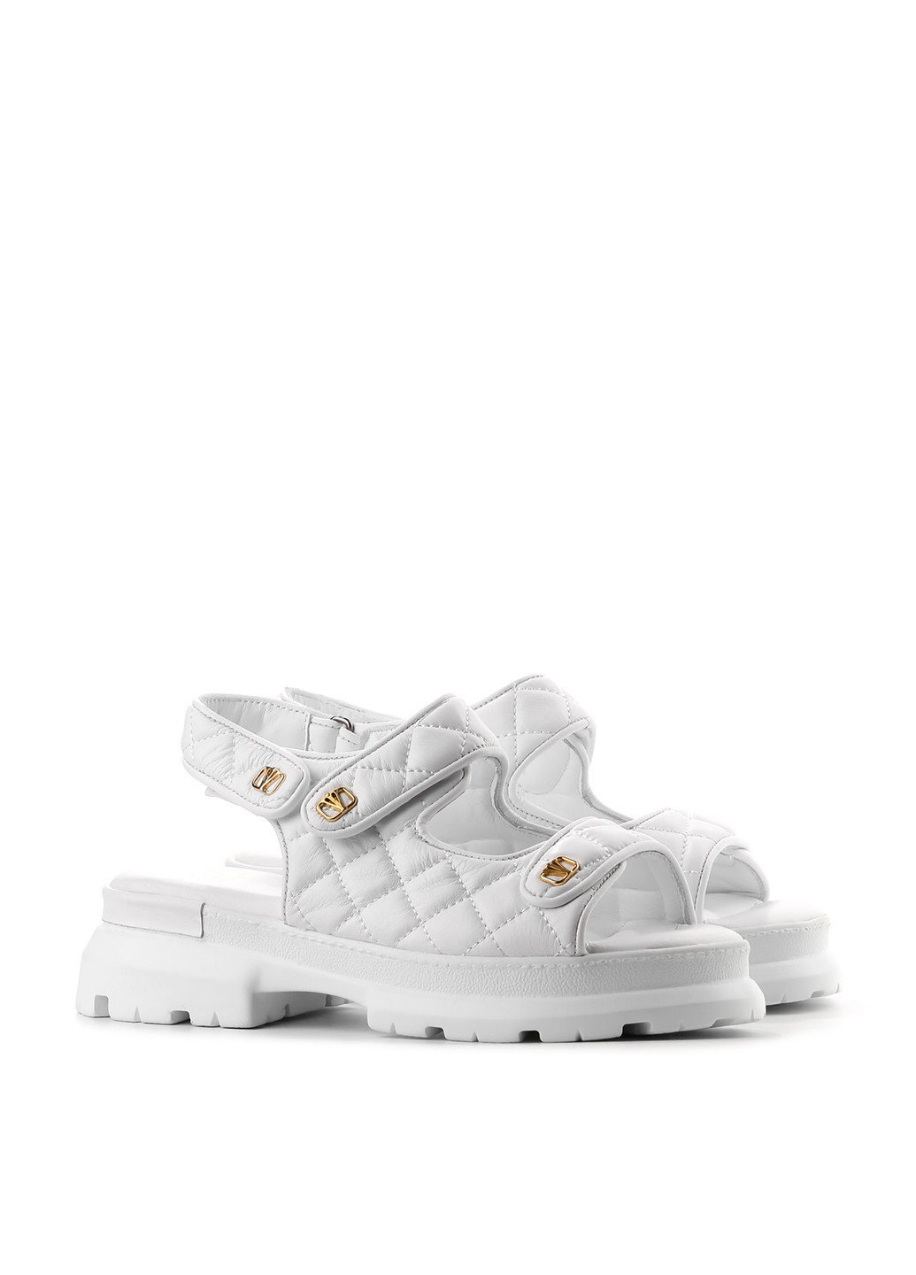 Белые босоножки Ilvi на липучке