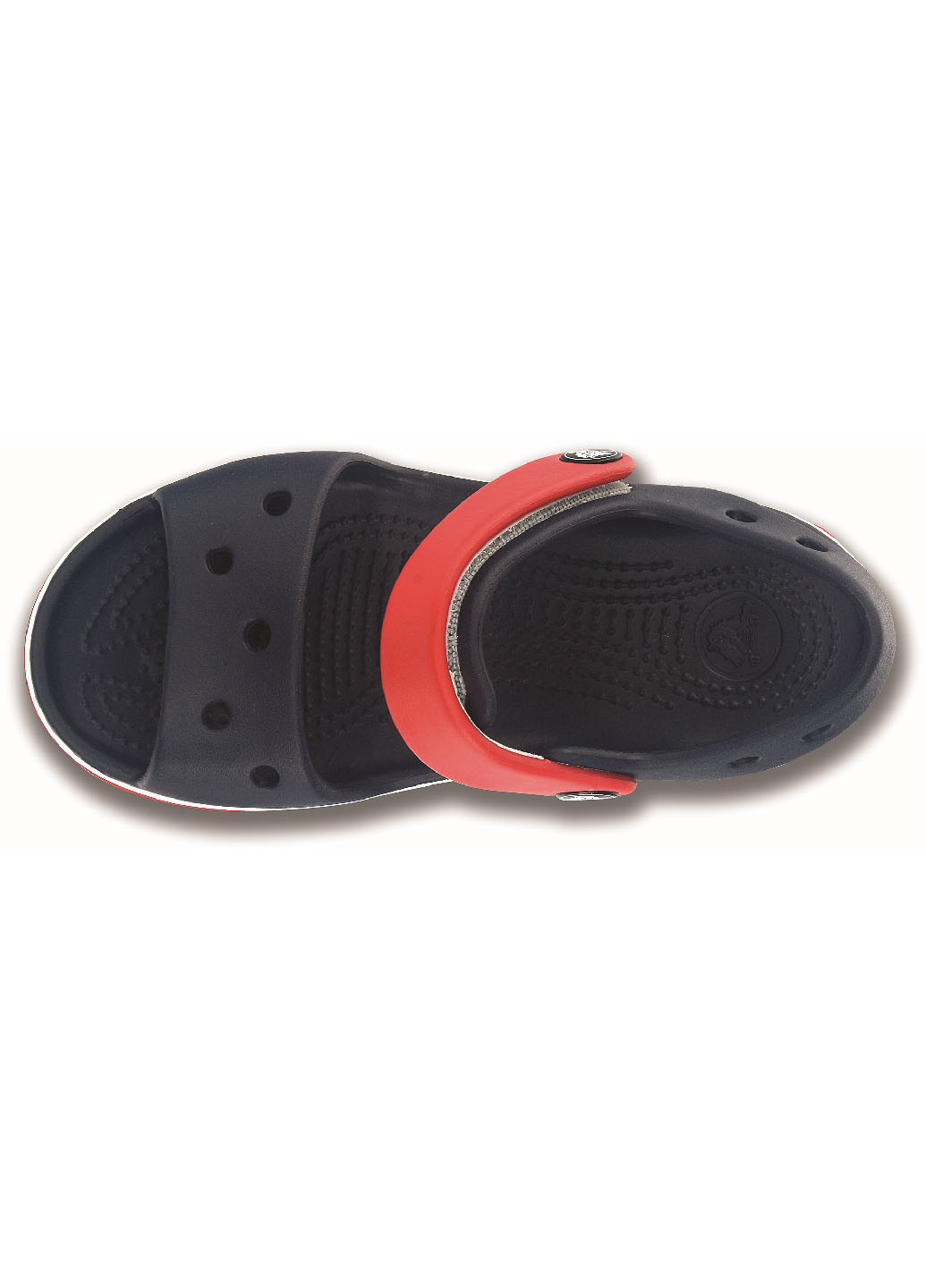 Темно-синие пляжные сандалии Crocs