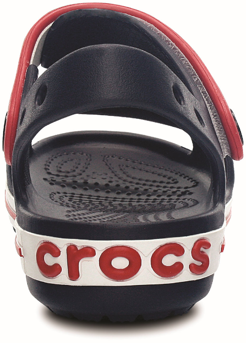 Темно-синие пляжные сандалии Crocs