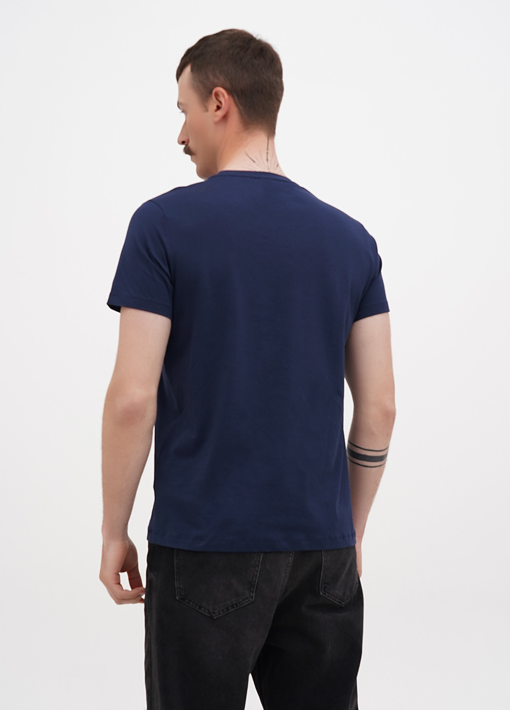 Синяя футболка Hugo Boss